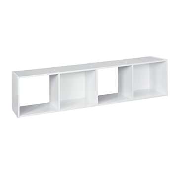 Closetmaid 4 Cube Stackable Storage, White