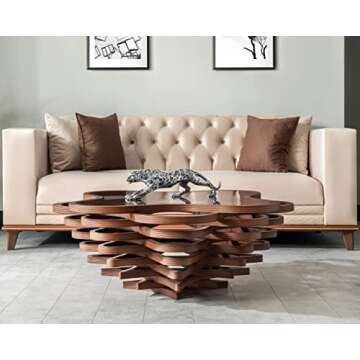 Canyon Coffee Table by Papella Design – Modern Decorative Center Table