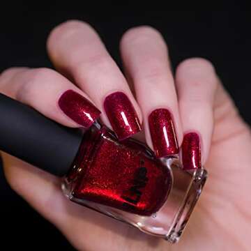 Vibrant Vegan Red Nail Polish - ILNP Ruby