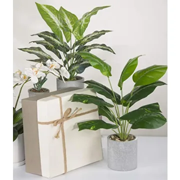 Artificial Taro Leaves Plant - Perfect Indoor Decor