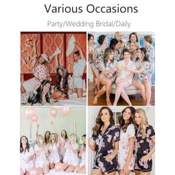 Ekouaer Women's Silk Satin Pajama Set for Luxurious Comfort