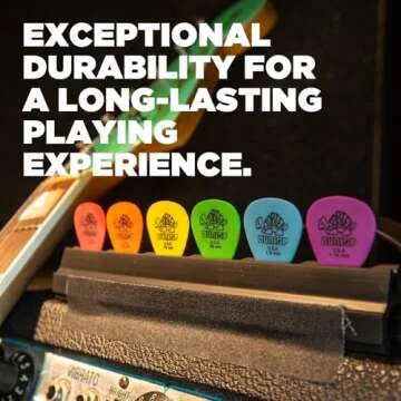 Dunlop Tortex Standard .60mm Orange Guitar Picks for All Players