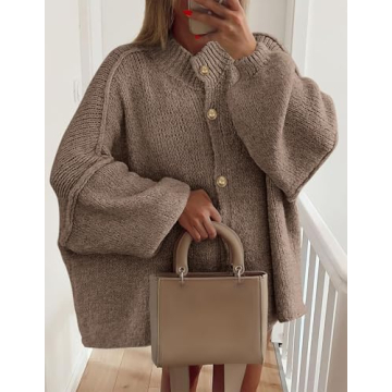 Stylish PRETTYGARDEN Women's Oversized Winter Cardigan