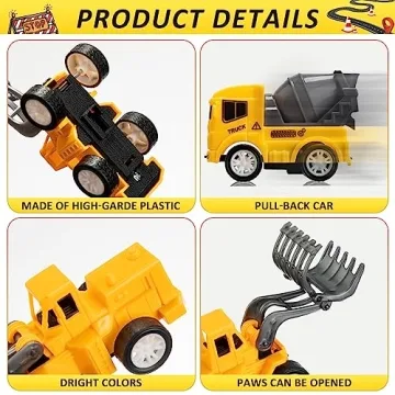 Libima 72 Pcs Construction Toy Set - Gift for Kids