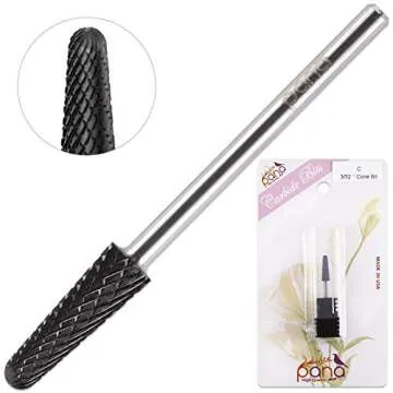 PANA USA Cone Shape Carbide Nail Drill Bit - Durable & Precise