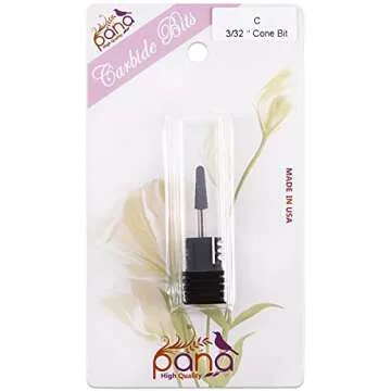 PANA USA Cone Shape Carbide Nail Drill Bit - Durable & Precise