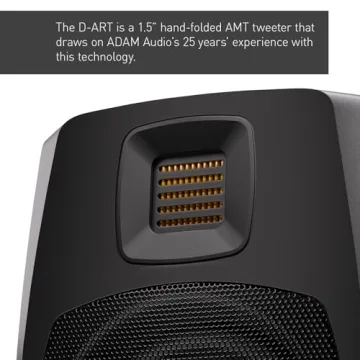 ADAM Audio D3V Active Mono Monitor - USB-C, Black