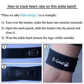 B-Great Ankle Band for Accurate Fitness Tracking