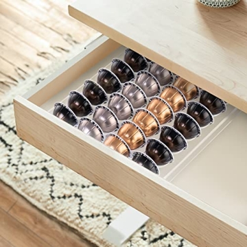 SUMERFLOS Coffee Pod Holder for Nespresso Vertuo Capsules