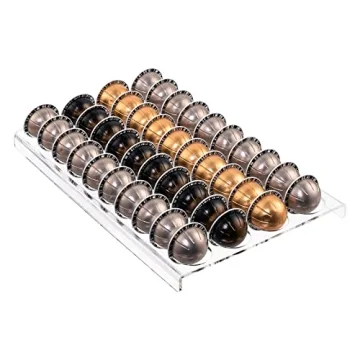 SUMERFLOS Coffee Pod Holder for Nespresso Vertuo Capsules