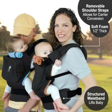 TwinGo Original Carrier - Versatile Tandem Baby Carrier