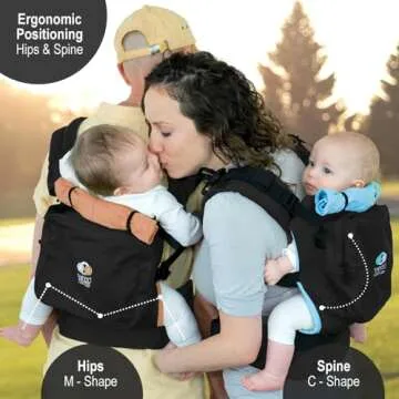 TwinGo Original Carrier - Versatile Tandem Baby Carrier