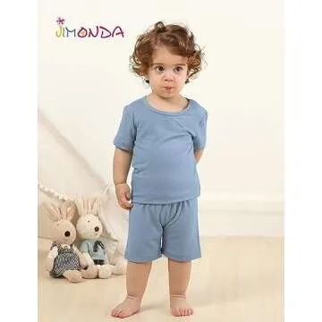 Jimonda Cozy Baby Pajama Sets for Toddler Comfort