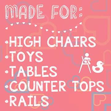 Dreft Multi-Surface All-Purpose Gentle Cleaning Wipes for Baby Toys, Car Seat, High Chair & More, 70 Count