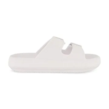 CUSHIONAIRE Women's Fame Cloud Slide Sandals for Comfort