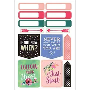 Motivational Planner Sticker Set for Creativity