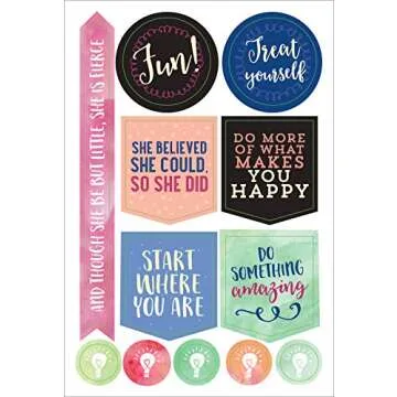 Motivational Planner Sticker Set for Creativity
