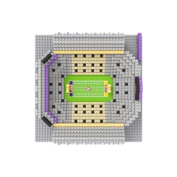 FOCO LSU Tigers Mini BRXLZ Stadium Construction Toy