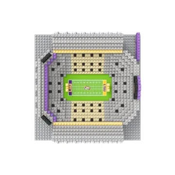 FOCO LSU Tigers Mini BRXLZ Stadium Construction Toy