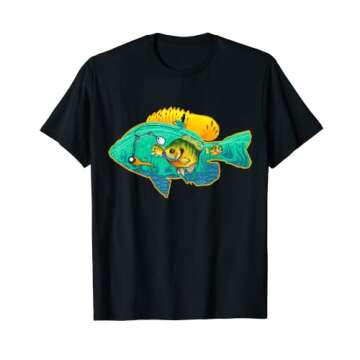 Bluegill Fishing Gift For Men Women Kids - Panfish Fishing T-Shirt