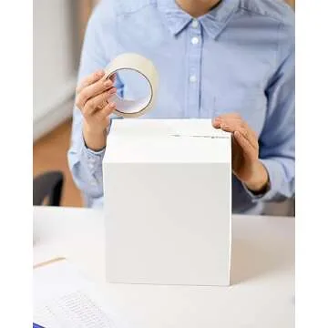Durable Poever 40-Pack Small Shipping Boxes 8x6x4