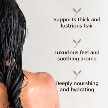 Banyan Botanicals Herbal Hair Oil - 24 oz - Nourishes and Supports hair growth with organic herbs and oils, delivering deep nourishment to all hair types