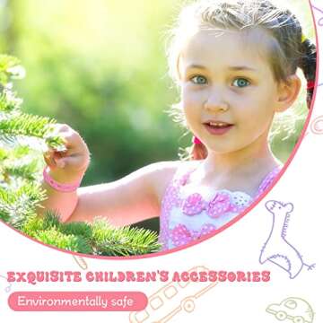 Zhanmai 24 Pieces 8 Inch Adjustable Charm Silicone Bracelets for Identify Birthday Presents, Multi-color Silicone Bracelets, 8 Colors