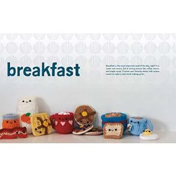 AmiguruMe Eats: Make Cute Scented Crochet Foods