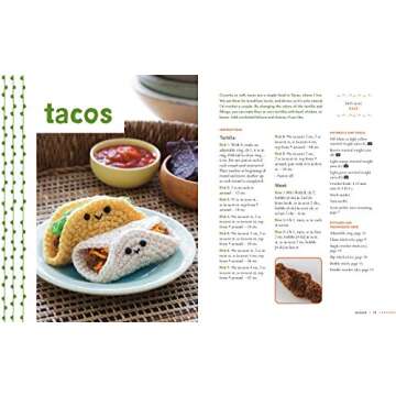 AmiguruMe Eats: Make Cute Scented Crochet Foods
