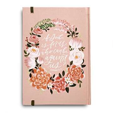 Loveall Design Co. Adeline Theme, Hardback Journal, Cloth Bound Journal, Scripture Journal, Faith-Ba...