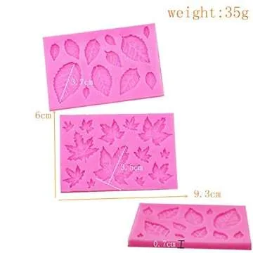 Leaves Silicone Mold for Fondant Cake Decoration Tools