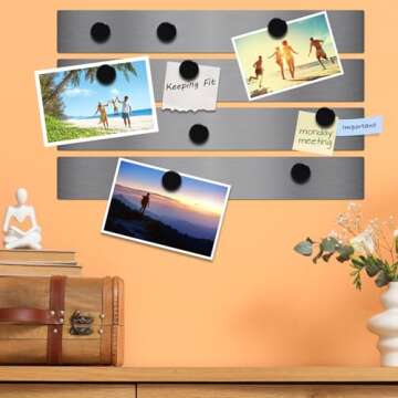 Lockways Magnetic Whiteboard Set for Office & Home