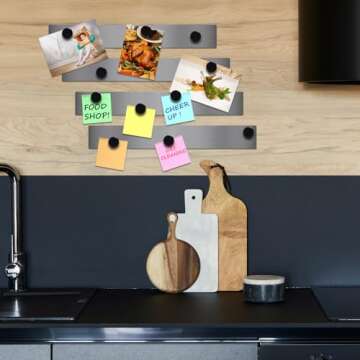 Lockways Magnetic Whiteboard Set for Office & Home