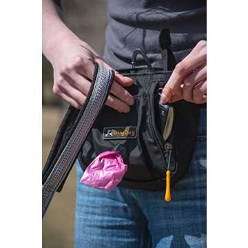 OllyDog Backcountry Day Bag - Versatile Hands-Free Pet Pouch