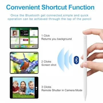 Stylus Pen for iPad 2018-2024 with Palm Rejection