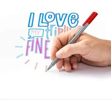 STAEDTLER Triplus Fineliner Set of 20 Smooth Writing Pens