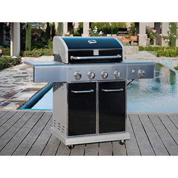 Kenmore 4-Burner BBQ Grill with Searing Side Burner