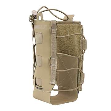 VANQUEST HYDRA Bottle Holder - Versatile Wolf Gray Hydration Solution