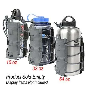 VANQUEST HYDRA Bottle Holder Wolf Gray - Lightweight & Durable