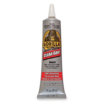 Gorilla Clear Grip Waterproof Adhesive - 3 Oz Tube