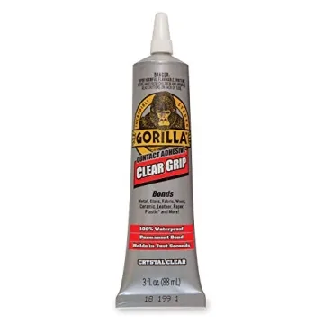 Gorilla Clear Grip Waterproof Adhesive - 3 Oz Tube