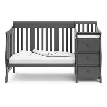 Storkcraft Portofino 5-in-1 Crib & Changing Table Combo