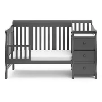 Storkcraft Portofino 5-in-1 Crib & Changing Table Combo