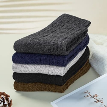 Loritta Wool Socks - Cozy Warm Winter Socks for Women
