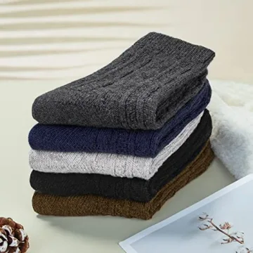 Loritta Wool Socks - Cozy Warm Winter Socks for Women