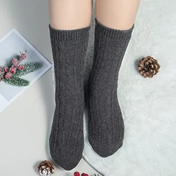 Loritta Wool Socks - Cozy Warm Winter Socks for Women