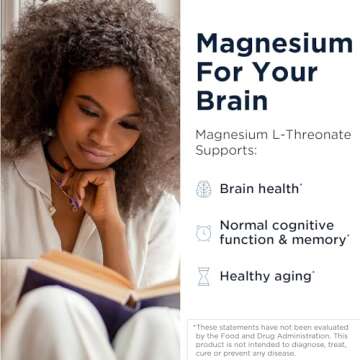 Designs for Health NeuroMag Magnesium L-Threonate - Chelated Magnesium Supplement from Magtein for B...