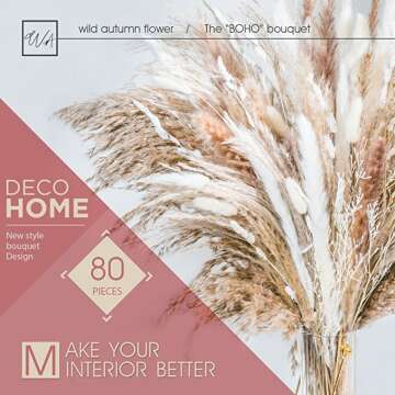WILD AUTUMN Phragmites Decorations for Your Home