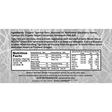 ROOTS Tigernut Butter - Allergen-Friendly AIP Snack