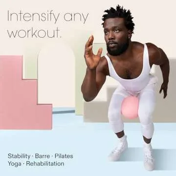 Bala Pilates Ball - 8" Non-Weighted Yoga & Exercise Ball